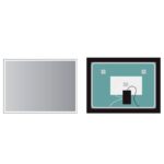 Espejo de baño con luz LED Suiza Ledimex croquis 3