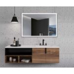 Espejo de baño con luz LED Suiza Ledimex principal 0