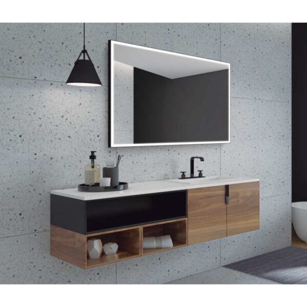 Espejo de baño con luz LED Suiza Ledimex principal 1