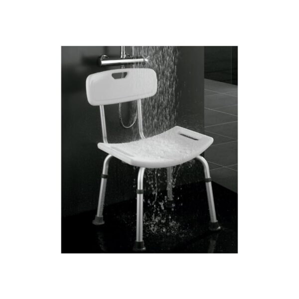 Banqueta de baño con respaldo PMR Oxen ambiente 2