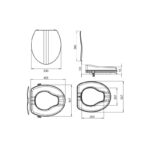 Elevador WC PMR de Oxen croquis 1