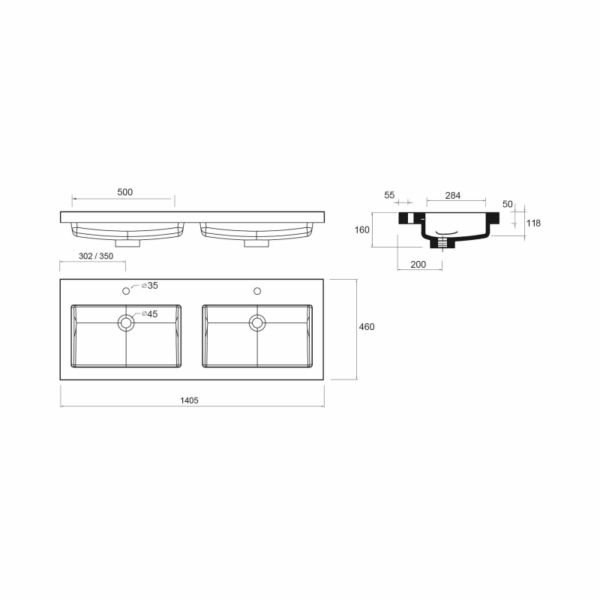Conjunto mueble de baño Attila Salgar opción 12