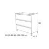 Mueble de baño Carmen Avila dos croquis 10