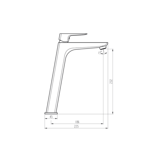Grifo de lavabo Marriot GME croquis 8