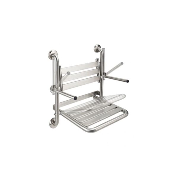 Asiento de ducha abatible New Wccare PMR de Unisan detalle 1