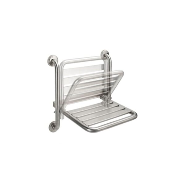 Asiento de ducha abatible New Wccare PMR de Unisan detalle 1