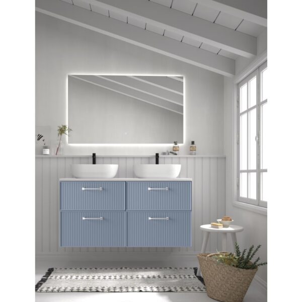 Mueble de baño con encimera de Microtec Blanca Avila Dos principal 4