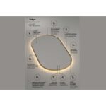 Espejo de baño con luz LED Tokyo Ledimex detalle 6