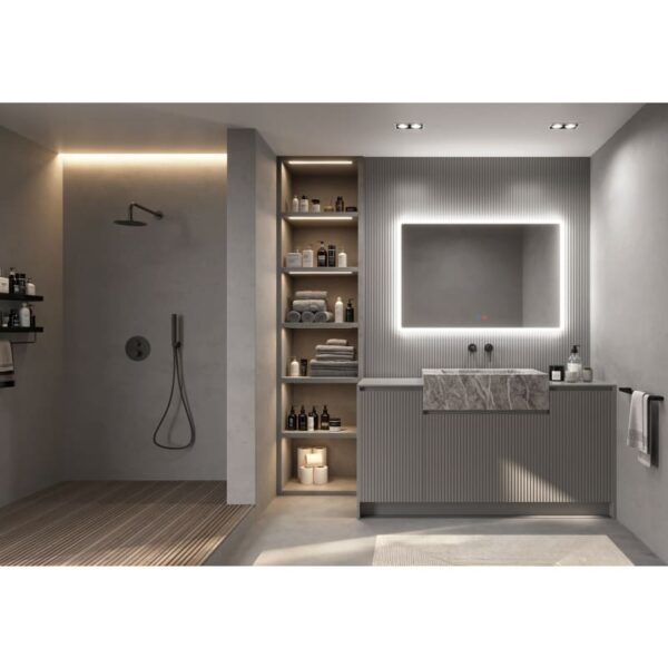 Espejo de baño con luz LED Praga Ledimex ambiente 8