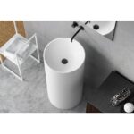 Lavabo de pedestal Andilla de Hidronatur detalle 1