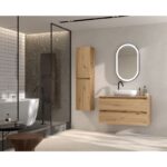 Mueble de baño con encimera Hidrófuga de madera Box Viso Bath principal 1