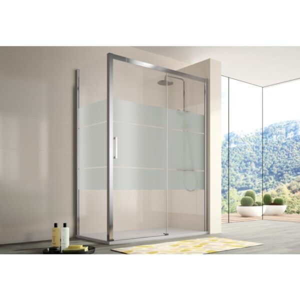 Mampara de ducha 400 (CU607+CU602+CU103) Kassandra principal 1