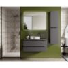 Mueble de baño con encimera de madera Landes Coycama principal 1