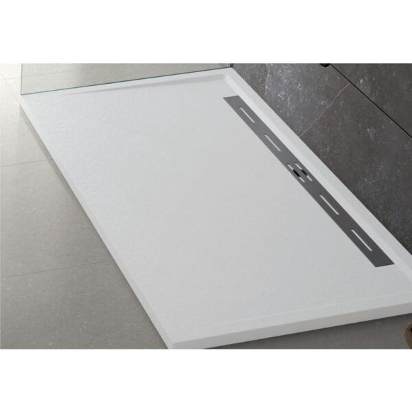 Plato de ducha de resina Canto Lateral Doccia detalle 7