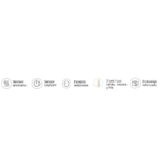 Espejo de baño con luz LED Atenas Ledimex croquis 11