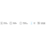 Espejo de baño con luz LED Grecia Ledimex croquis 14