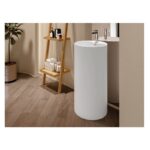 Lavabo de pedestal Chelva de Hidronatur ambiente 2