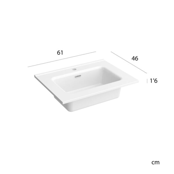 Conjunto mueble de baño Bequia Salgar detalle 8