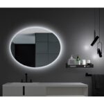 Espejo de baño con luz LED Oval Ledimex principal 2