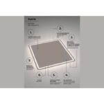 Espejo de baño con luz LED Austria Ledimex detalle 7