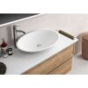 Lavabo sobre encimera Oval Coycama detalle 1