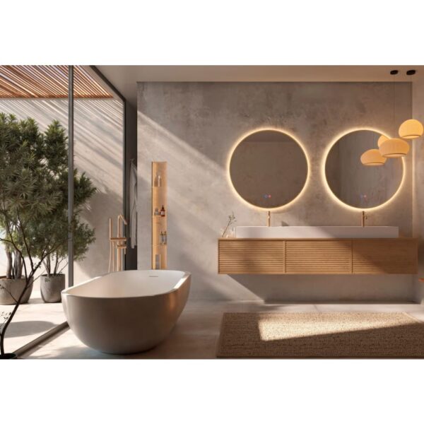 Espejo de baño con luz LED Fun Ledimex ambiente 5