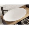 Lavabo sobre encimera Oval Coycama detalle 3