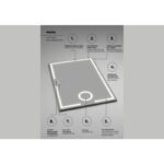 Espejo de baño con luz LED Malta Ledimex detalle 6