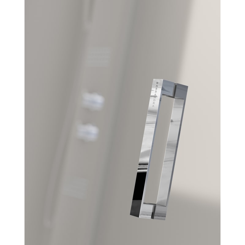 Mampara de ducha Glasé (GS102+GS103) Kassandra detalle 12