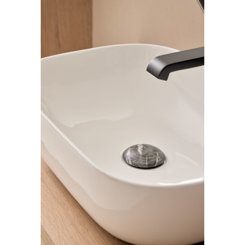 Conjunto mueble de baño con lavabo sobre encimera Deco Lux Sanchís detalle 4