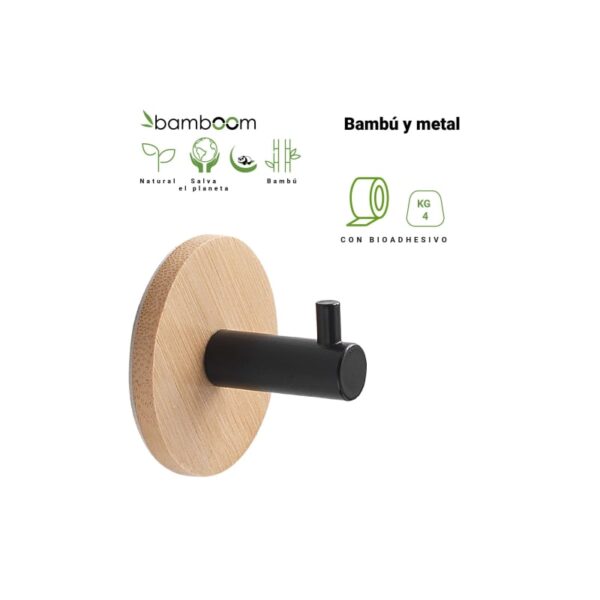 Conjunto de Perchas de baño Juncos Gedy detalle 1