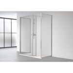 Mampara de ducha Nordic (FN-2231) Profiltek opción 1