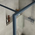 Mampara de ducha Nordic (FN-2001) Profiltek detalle 10