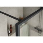 Mampara de ducha Nordic (FN-2020) Profiltek detalle 1