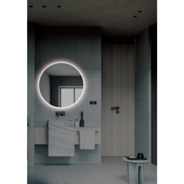 Espejo de baño con luz LED Lisboa Ledimex ambiente 8