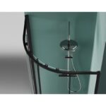 Mampara de ducha Prisma (PI130) Kassandra detalle 2