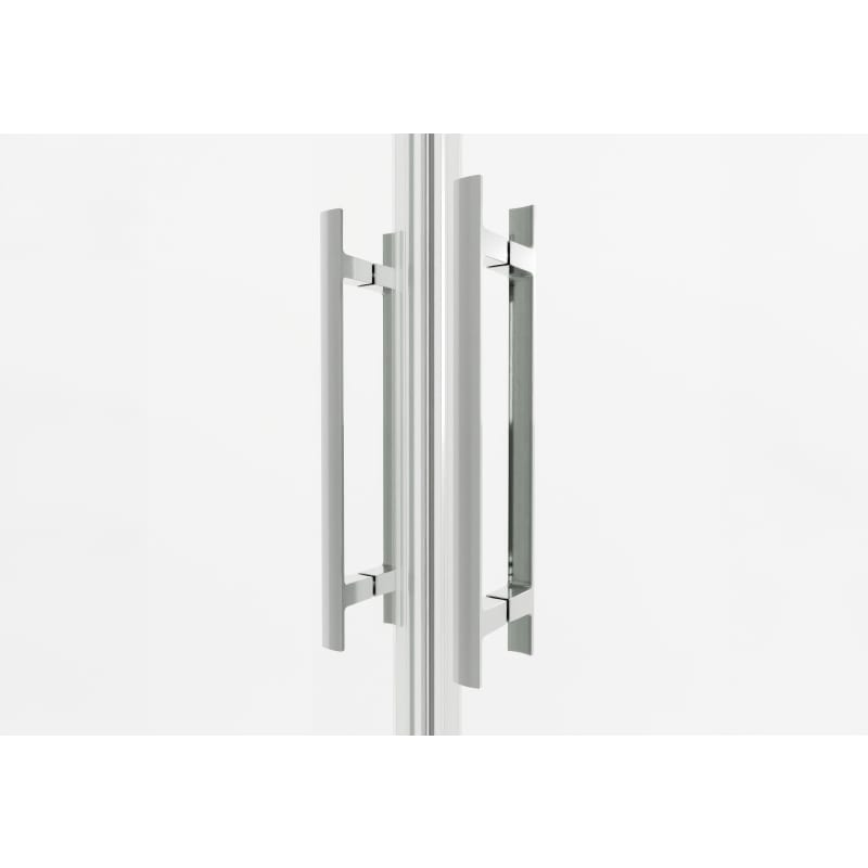 Mampara de ducha lila detalle 3