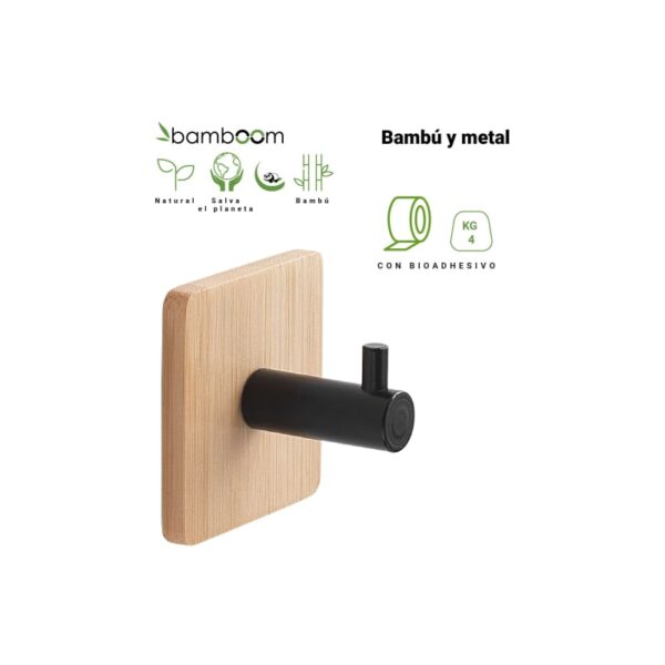 Conjunto de Perchas de baño Juncos Gedy detalle 1