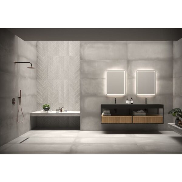 Espejo de baño con luz LED Grecia Ledimex ambiente 8