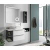 Mueble de baño con encimera de madera Landes Coycama ambiente 5