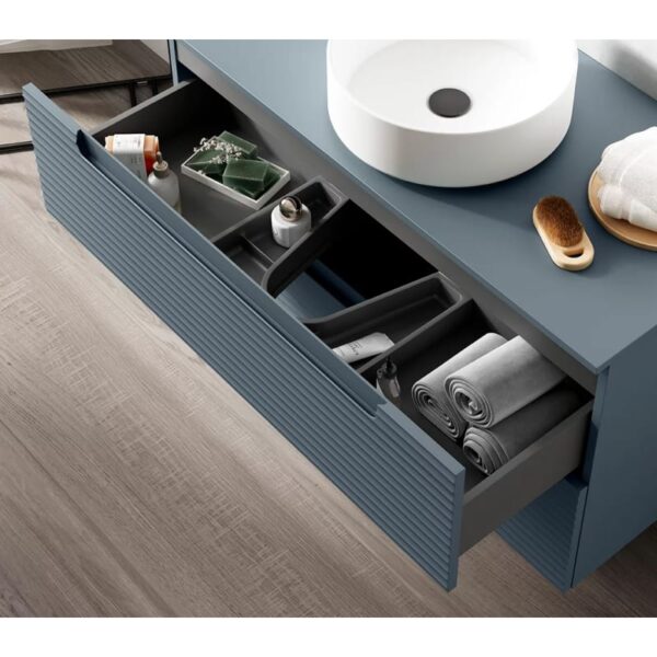 Mueble de baño con encimera hidrófuga Niágara Kyoto Visobath detalle 9