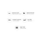 Mueble de baño con encimera Hidrófuga Box Viso Bath opción 4