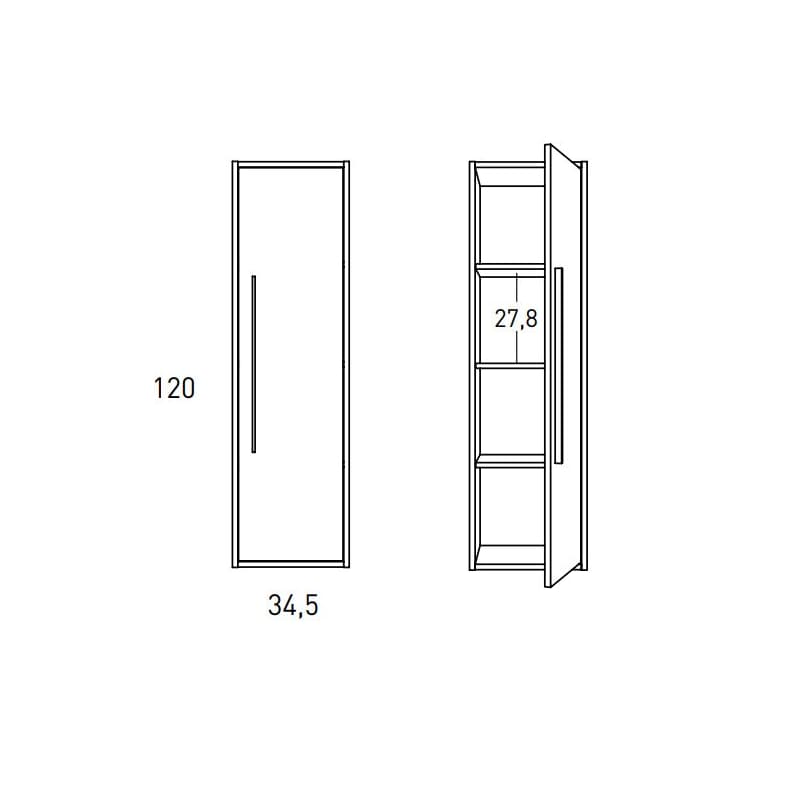 Columna de baño Aqua Visobath croquis 2