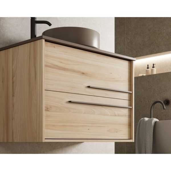 Mueble de baño con encimera de madera Aqua Visobath principal 1