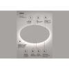 Espejo de baño con luz LED Lisboa Ledimex detalle 7