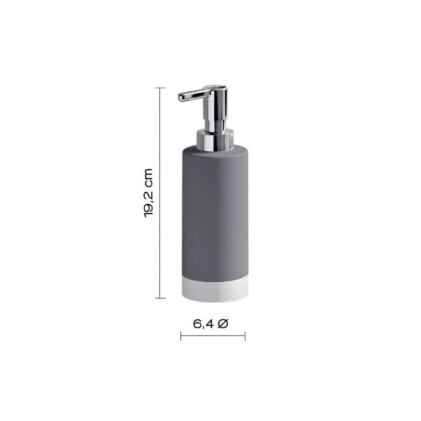 Conjunto de accesorios de baño New Mizar Gedy croquis 5