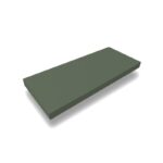 Conjunto mueble de baño con lavabos sobre encimera de microtec Avila Dos Carmen detalle 2