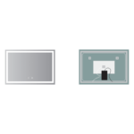 Espejo de baño con luz LED Holanda Ledimex croquis 9