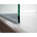 Mampara de ducha praga detalle 6