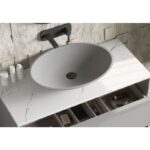 Lavabo sobre encimera Orbit Coycama detalle 15